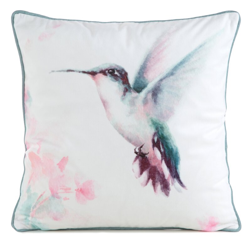 POSZEWKA VELVET 138 45 X 45 CM KREMOWY