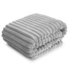 Koc D91 SOFT srebrny 70 X 160 cm – miękki i otulający