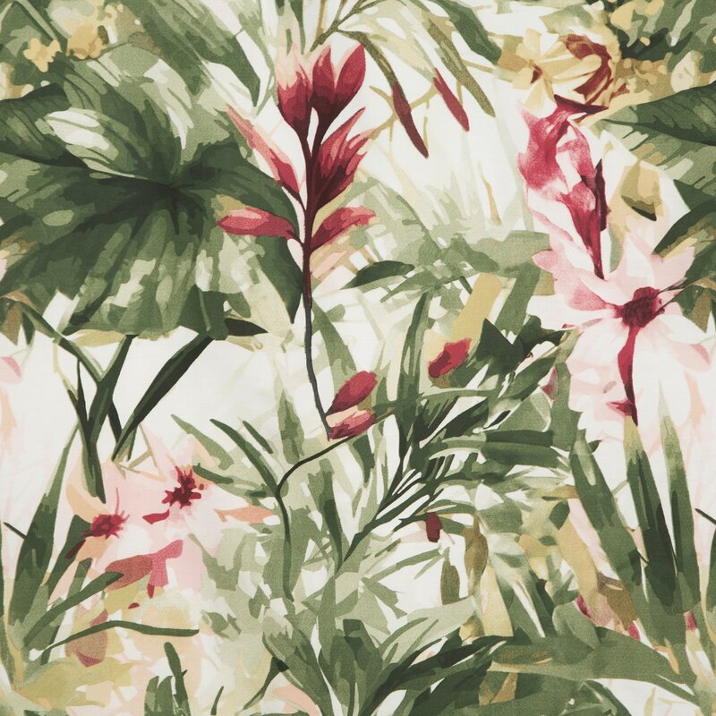 Pościel satynowa Spring 43 zielona 160 x 200 cm – dla relaksu