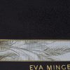 Ręcznik Eva Minge czarny 30 x 50 cm – miękki i chłonny