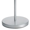 Lampa stojąca Feri srebrna 95 x 95 x 180 cm – wprowadza blask