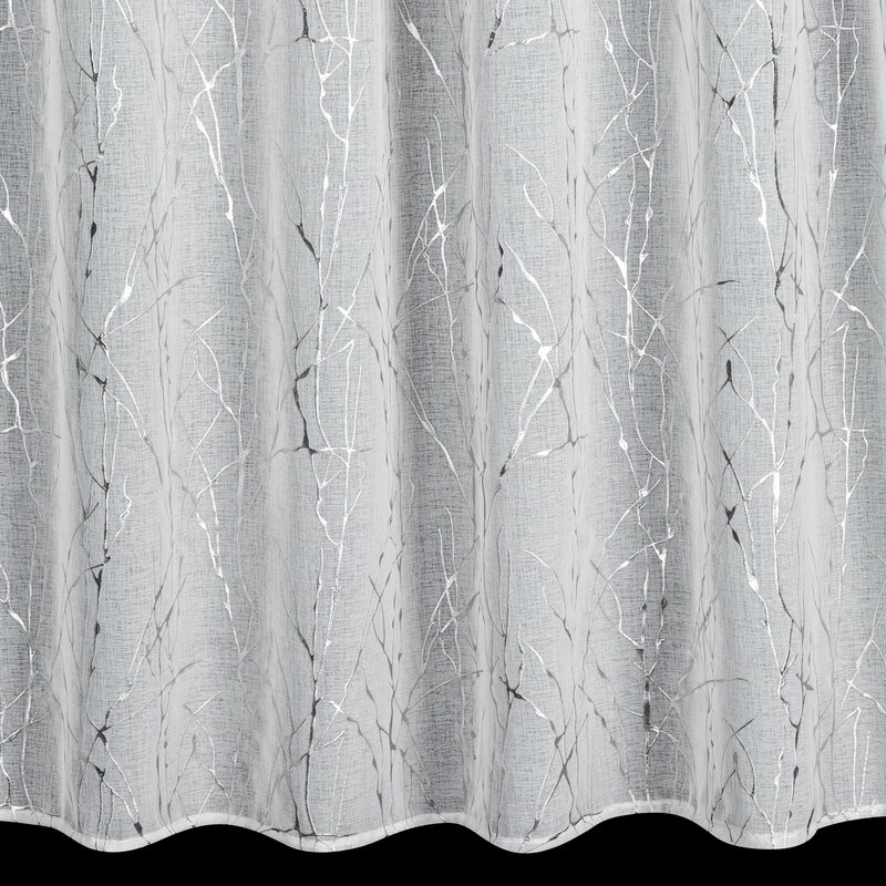 Zasłona gotowa Melia biała 140 x 270 cm – rozprasza światło