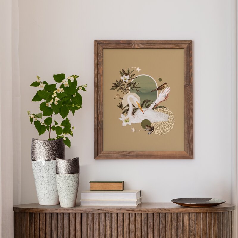 Wazon ceramiczny Milo biały 20 x 14 x 40 cm – na suszone kwiaty