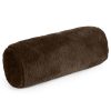 Poszewka futrzana ceglasta 15 x 45 cm – doda ciepła wnętrzu