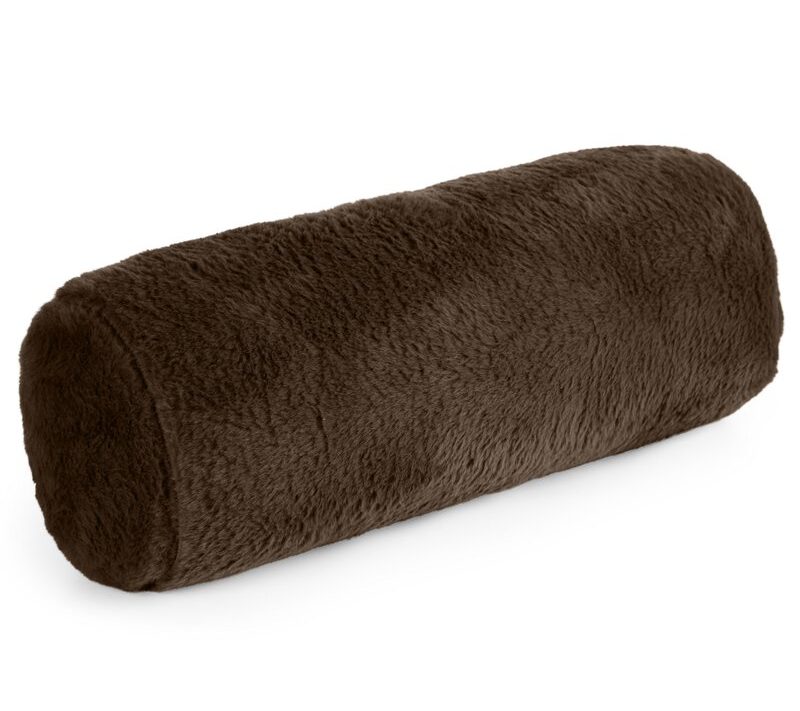 Poszewka dekoracyjna NINA ciemnobrązowa 15 x 45 cm – dodaje ciepła wnętrzu