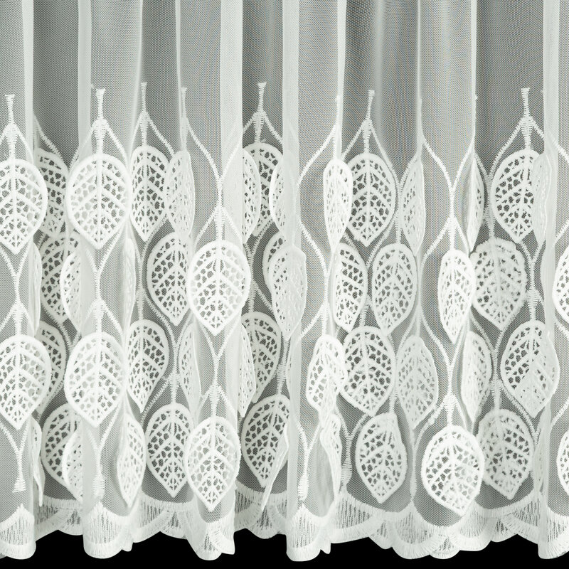 Firana gotowa Nira kremowa 150 X 70 cm – rozświetla wnętrze