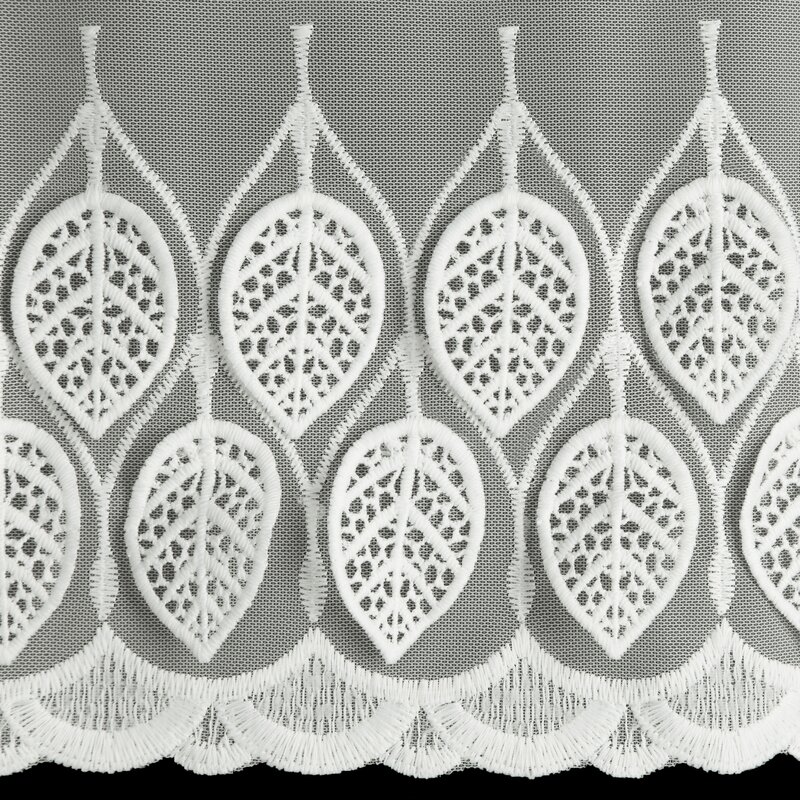 Firana gotowa Nira kremowa 150 x 40 cm – rozjaśnia wnętrze