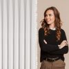 Firana gotowa Loreta biała 80 x 270 cm – rozprasza światło