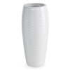 Wazon ceramiczny Aria biały 15 x 15 x 33 cm – na suszone kwiaty
