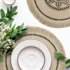 Podkładka strukturalna Elsa naturalna o 38 cm – doda ciepła wnętrzu