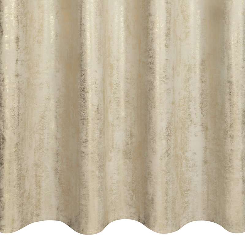 Zasłona gotowa Renia jasnobeżowa 140 x 270 cm – rozświetla wnętrze