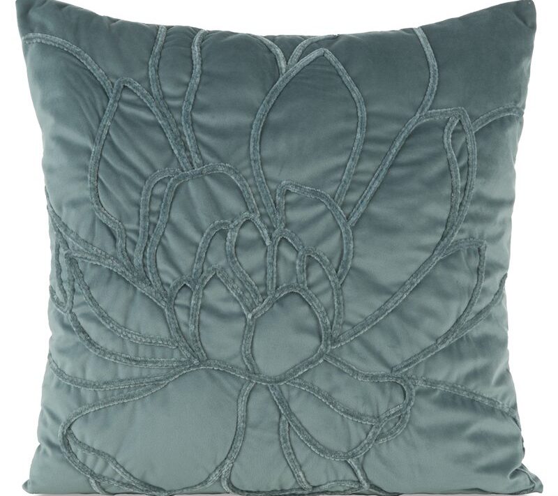 Poszewka velvet Sandi 02 zielona 45 x 45 cm – doda blasku wnętrzu