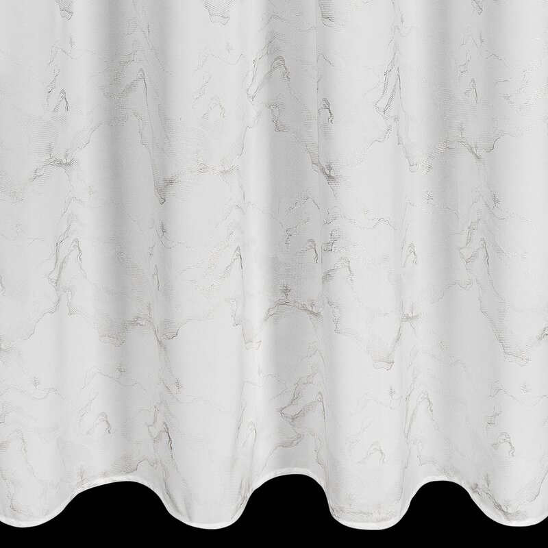 Zasłona gotowa Emili biały 140 x 250 cm – rozjaśnia wnętrze