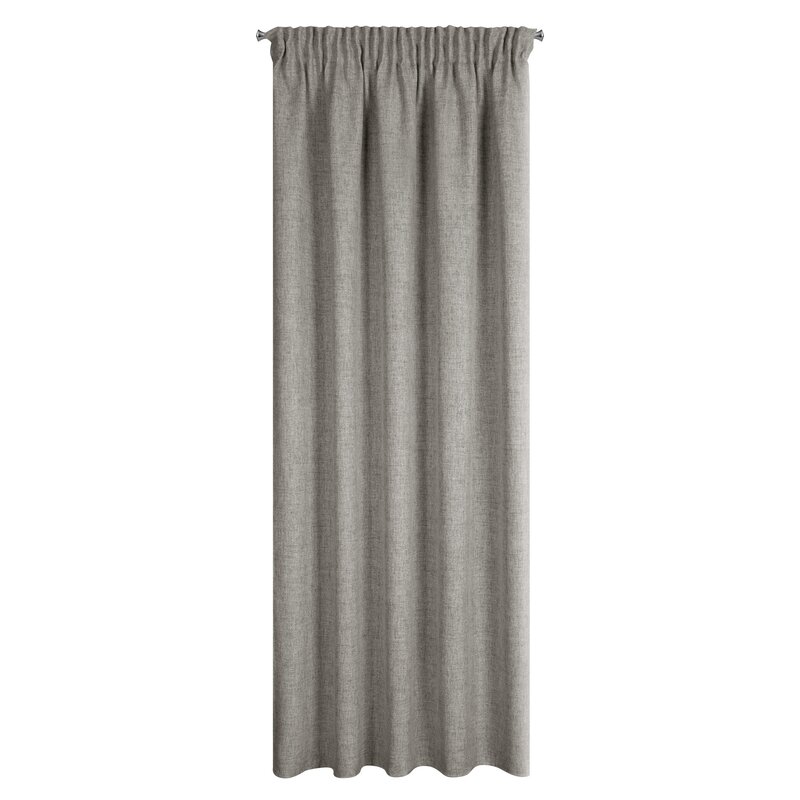 Zasłona gotowa JULA2 ciemnobeżowa 140 x 270 cm – wprowadza spokój