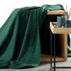 Koc bukla beżowy 170 x 210 cm – miękki i przytulny