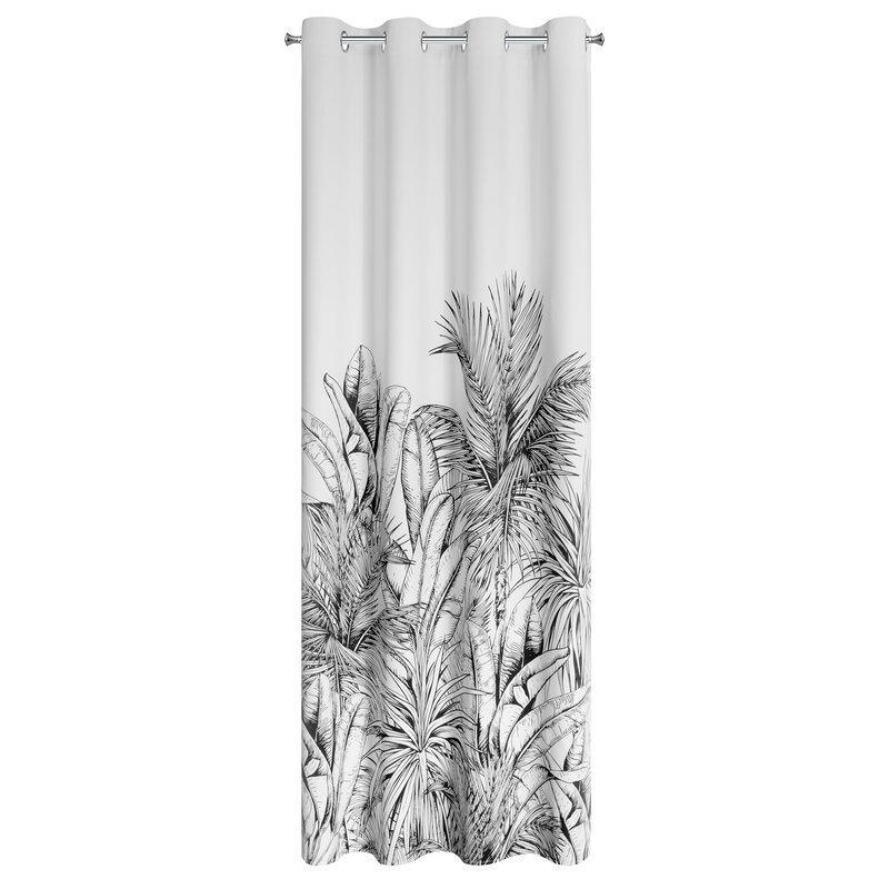 Zasłona gotowa Nerina biała 140 X 250 cm – komfortowe zaciemnienie