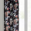 Zasłona gotowa Alani czarna 140 x 270 cm – zaciemniająca welwet