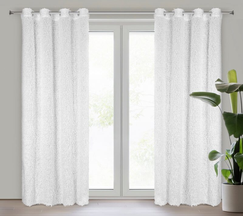 Zasłona gotowa Marion biała 140 x 250 cm – dodaje przytulności