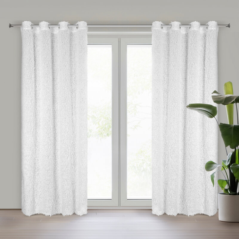 Zasłona gotowa Marion biała 140 x 250 cm – dodaje przytulności