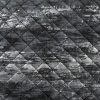 Narzuta welwetowa BLINK 3 czarna 220 x 240 cm – doda blasku sypialni