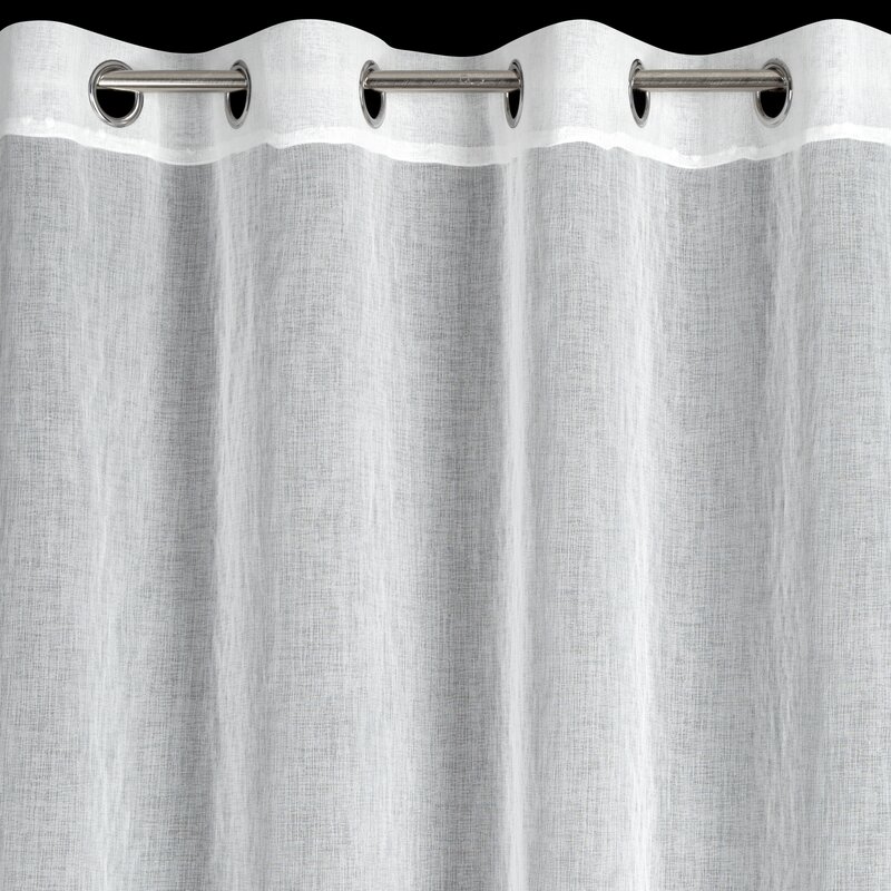 Firana gotowa Meli 2 biała 140 x 250 cm – rozjaśnia wnętrze