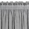 Firana gotowa Carli czarna 140 x 250 cm – zaciemniająca i stylowa