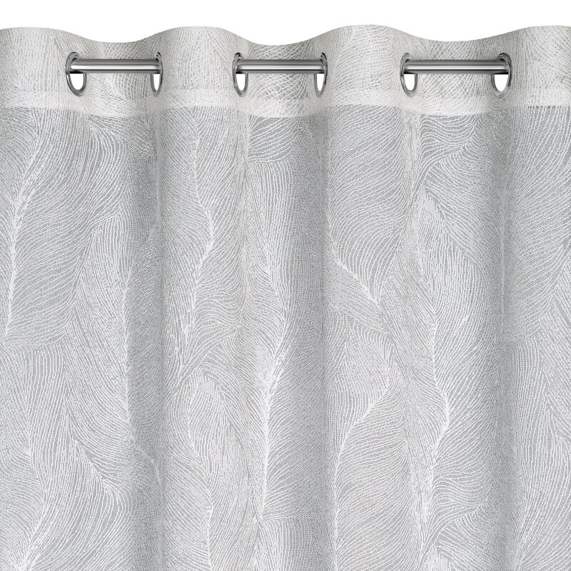 Zasłona gotowa Linnea biała 140 X 250 CM – lekka i elegancka