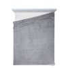 Koc flano Cindy6 srebrny 170 x 210 cm – miękki i puszysty