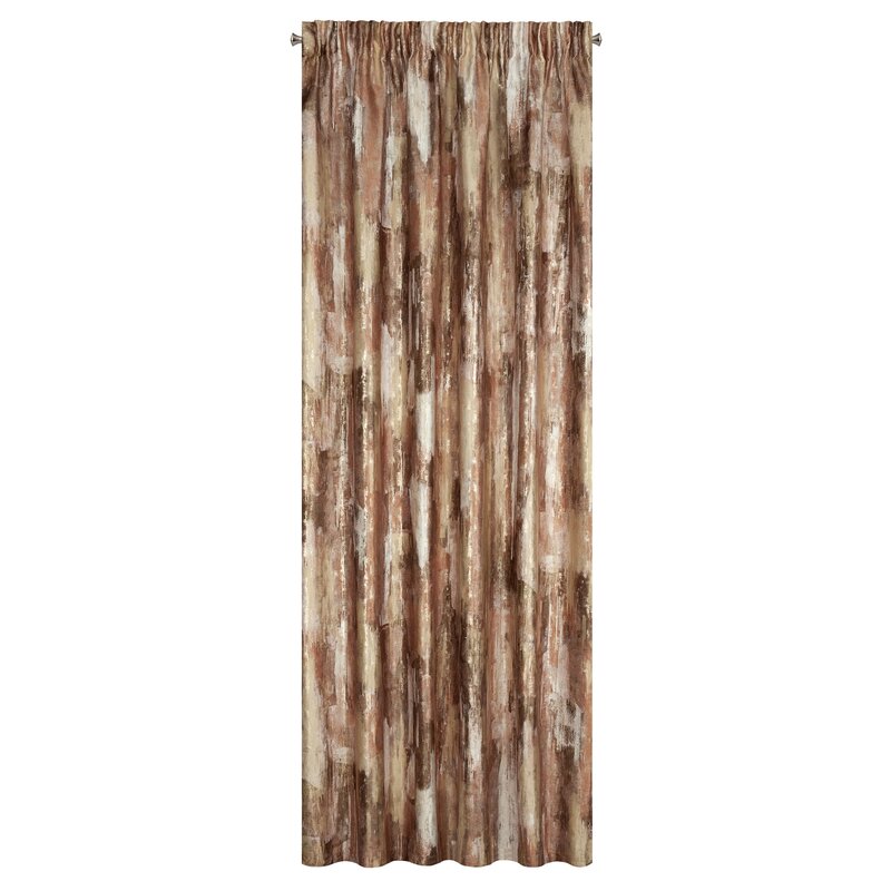 Zasłona gotowa Ella ceglasta 140 x 270 cm – wprowadza ciepło