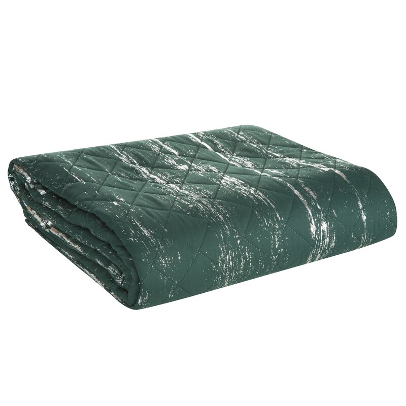 Narzuta D91 BLINK ciemnozielona 220 x 240 cm – miękka i elegancka