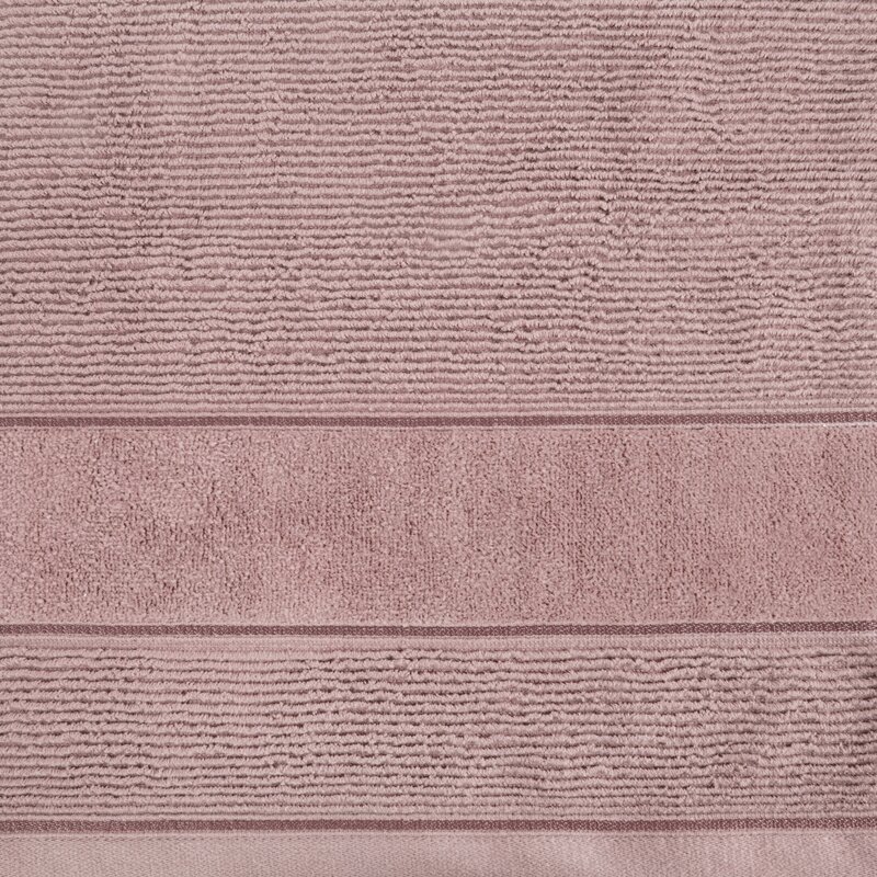 Ręcznik welurowy Emma pudrowy róż 50 X 90 cm – miękki i chłonny
