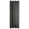 Zasłona gotowa Eva Minge czarna 135 x 250 cm – zaciemnia pomieszczenie