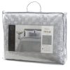 Narzuta Velvet Sofia 4 srebrna 220 x 240 cm – doda blasku sypialni