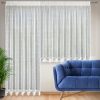 Firana gotowa naturalna 400 x 160 cm – subtelnie rozjaśnia