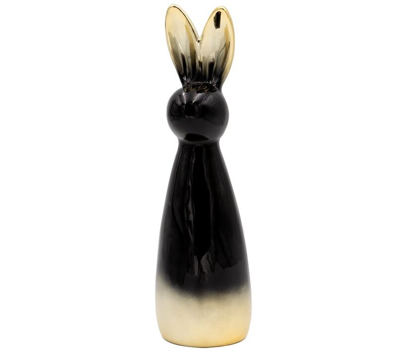Figurka wielkanocna CZARNA 8x28x8 cm – doda blasku wnętrzu