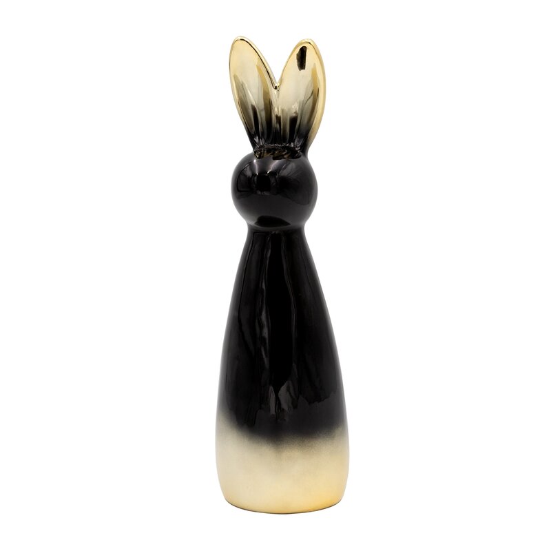 Figurka wielkanocna CZARNA 8x28x8 cm – doda blasku wnętrzu