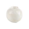 Świecznik ceramiczny Romina kremowy 10 x 9 cm – doda ciepła wnętrzu