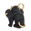 Figurka ceramiczna Eldo czarna 6 x 7 x 15 cm – idealna na prezent
