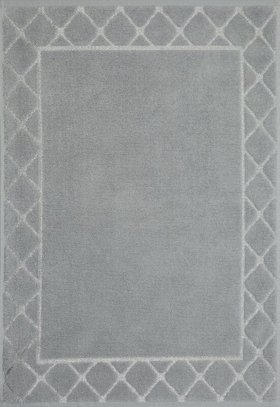 DYWANIK ŁAZIENKOWY MARTHA (05) 50 X 70 CM SZARY