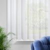 Firana gotowa Lucy biała 400 x 150 cm – subtelnie rozprasza światło