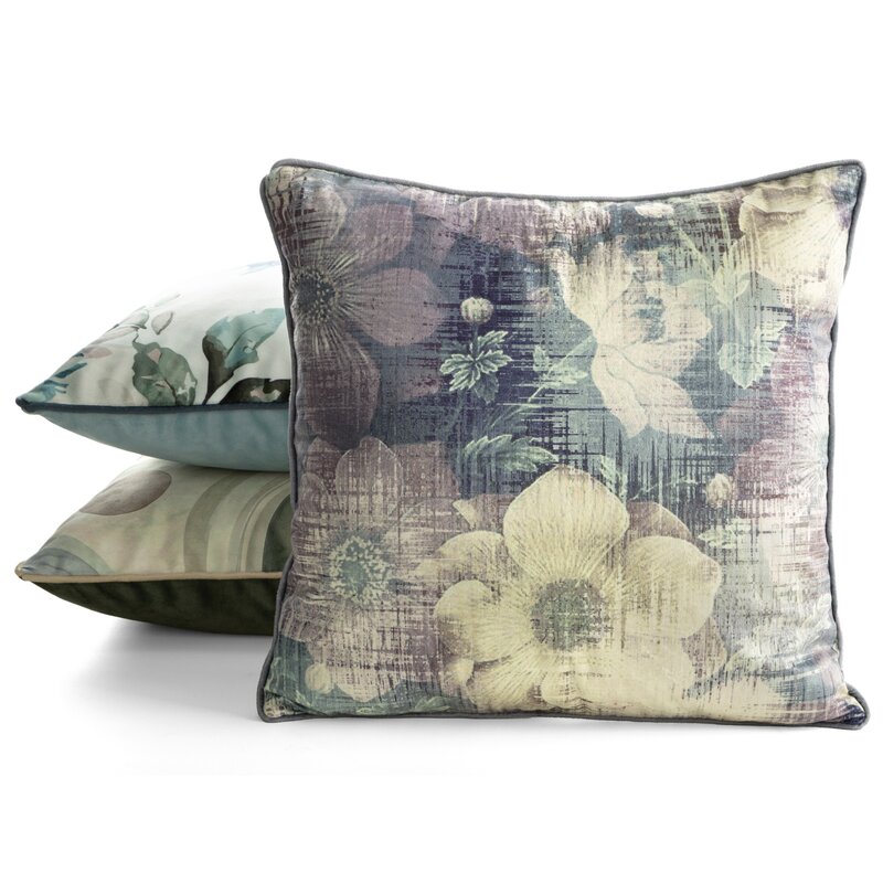 Poszewka velvet fioletowa 45 x 45 cm – doda uroku wnętrzu