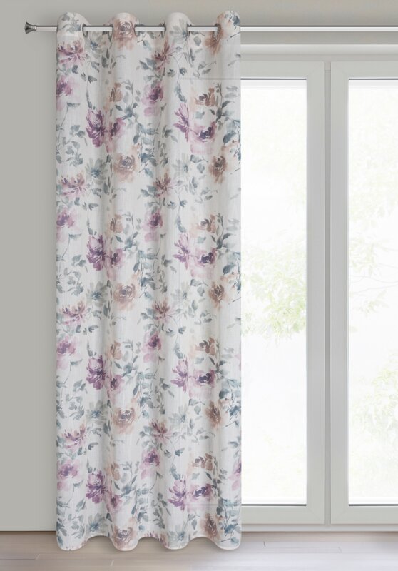 ZASŁONA GOTOWA LETA 140 X 250 CM NATURALNY