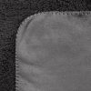 Koc flanelowy stalowy 200 x 220 cm – idealny na relaks