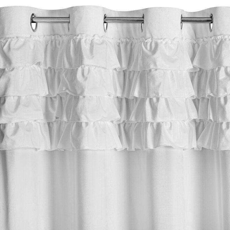 Zasłona gotowa Erin biała 140 X 250 cm – przytulna i stylowa