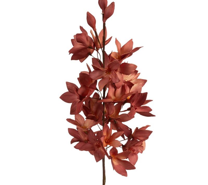 Kwiat dekoracyjny Flore 797 bordowy 75 cm – idealny do kompozycji