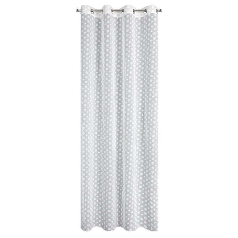 Firana gotowa Sanny biały 140 x 250 cm – rozświetla wnętrze