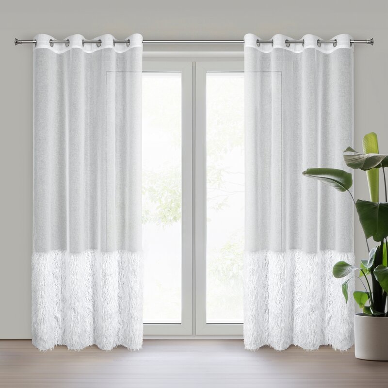 Firana gotowa Margaret6 biała 140 x 250 cm – dodaje lekkości