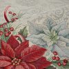 Obrus gobelinowy srebrzysty 40x100 cm – idealny na święta