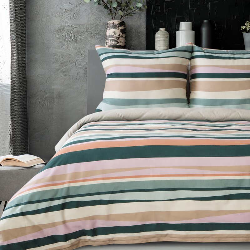 KOMPLET POŚCIELI ESPRIT 04 160 X 200 CM BEŻOWY