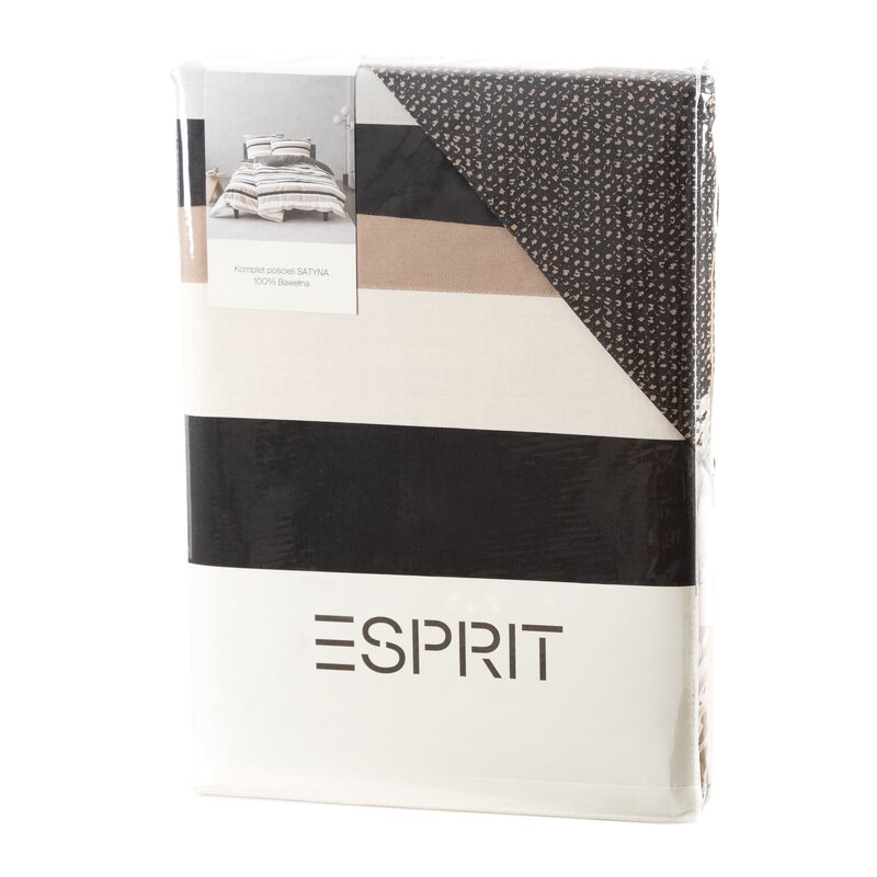 KOMPLET POŚCIELI ESPRIT 04 220 X 200 CM BEŻOWY